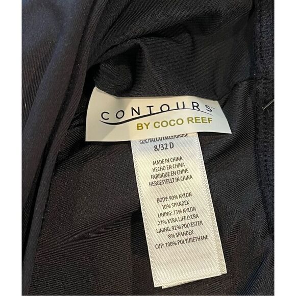 Coco Contours Rosaline One Shoulder Sarong One Piece Swimsuit - Picture 6 of 6